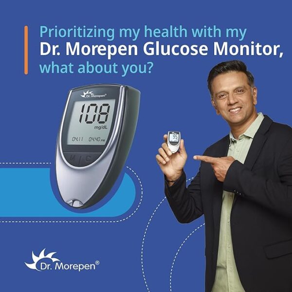Dr. Morepen Gluco One BG 03 Blood Glucose Test Strips (50 Strips) - Image 2
