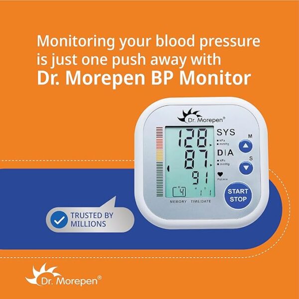 Dr. Morepen Blood Pressure Monitor Model BP-02 - Image 2